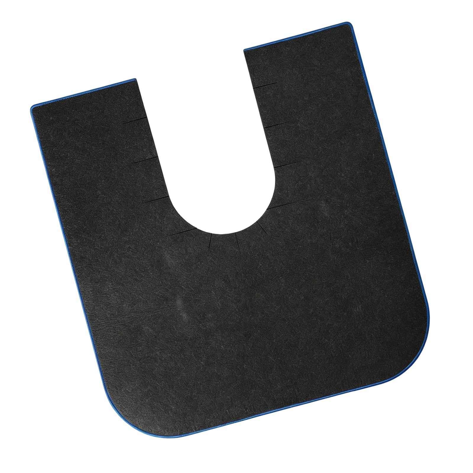 Protector de inodoro en U con cobertura extendida para evitar fugas 7