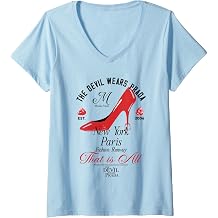 Women's The Devil Wears Prada New York Fashion Runway that is All V-Neck T-Shirt