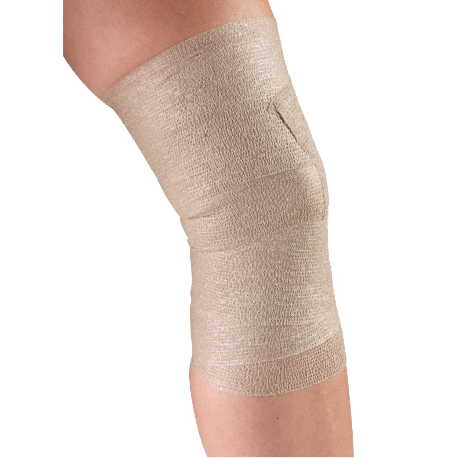CHAMPION vendaje elástico autoadherente ajustable 0134, 4 Inch Wide, Beige, 1