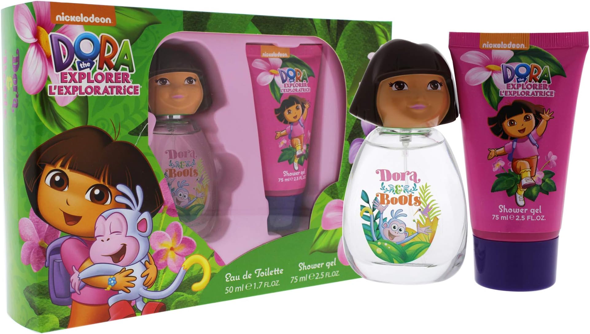 Dora the Explorer Marmol and Son and Boots for Kids 2 Pc Gift Set