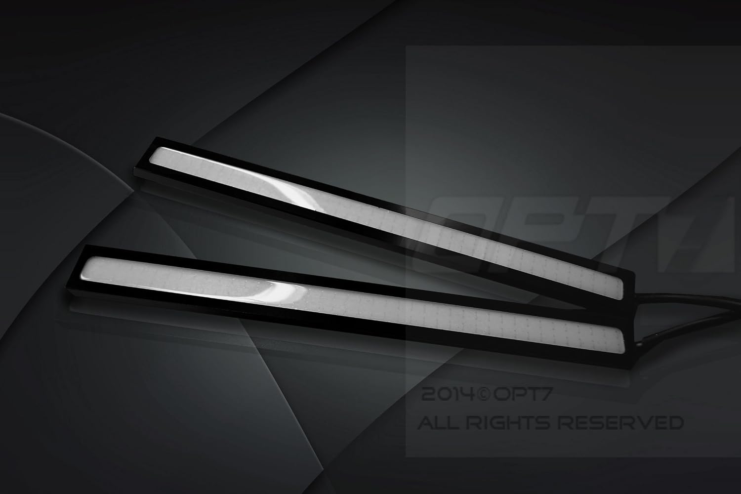 OPT7 Nova Plasma DRL Light Bars - (550 Lumens) 17cm COB Daytime Running Light Blue