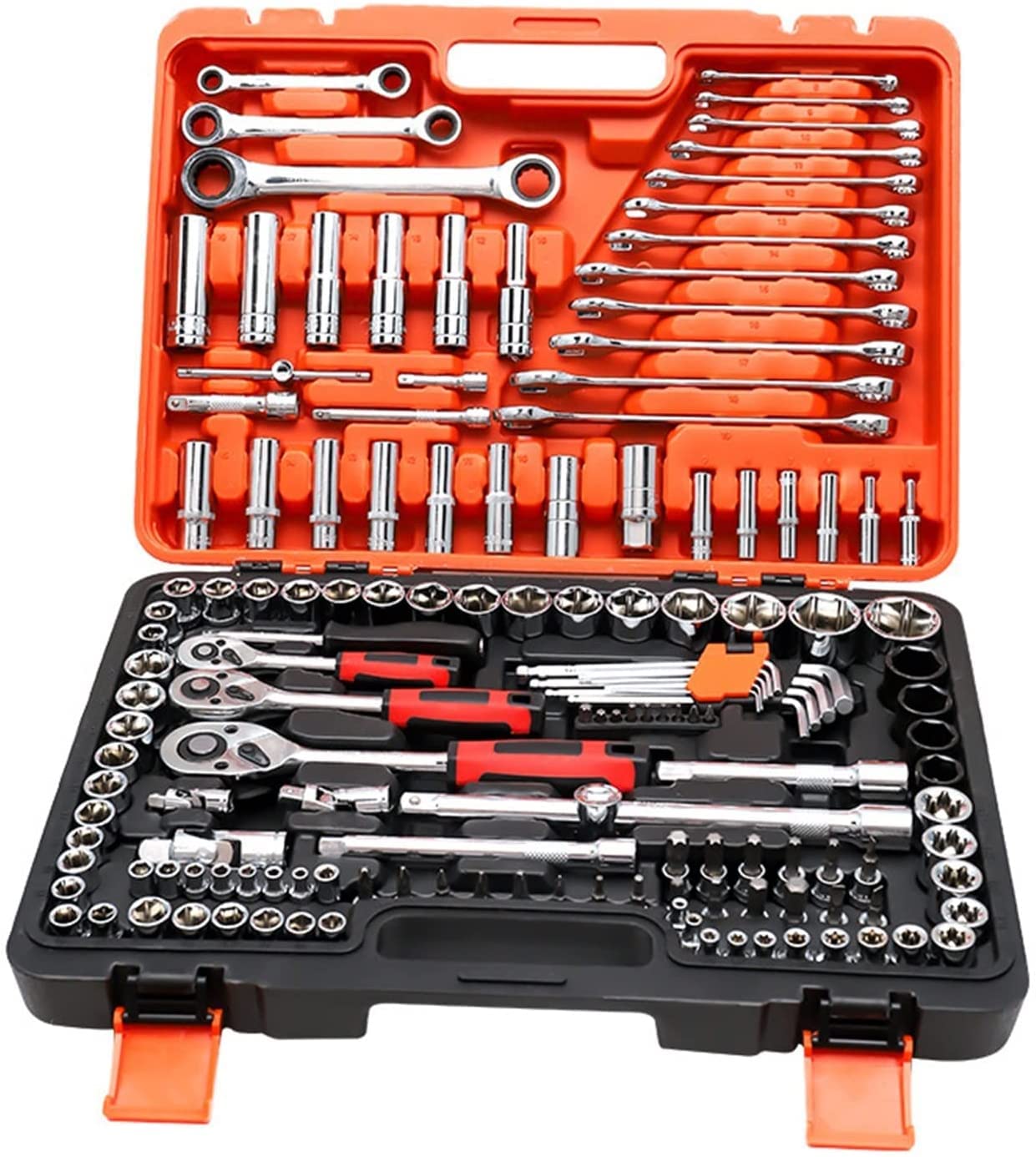 Jeu De Douilles Et D'embouts Kit De Réparation De Pneus De Voiture 151 Pi Ces