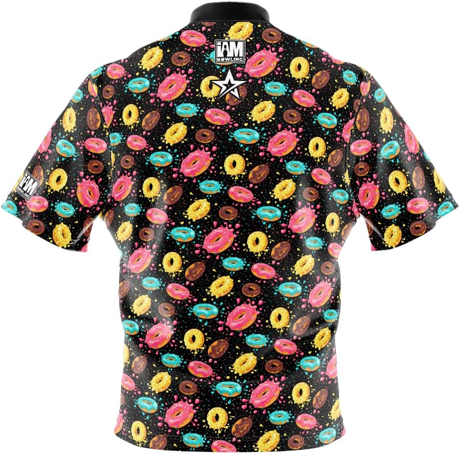 Logo Infusion I AM Bowling Jersey Short Sleeve Sash Collar 2144-RG Made in USA ROTO Grip