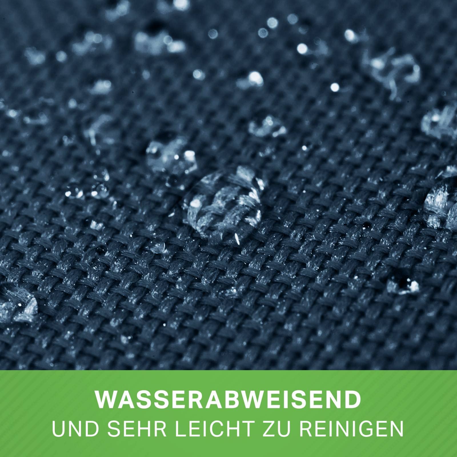 Green Bean© Indoor Pouf 120x160cm 270L Enfants & Adultes Bean Bag Remplissage de Perles EPS Pouf Géant Grand Lavable Résistant aux Intempéries Lounge Chair Coussin de Siège Repos Sol Bleu Foncé