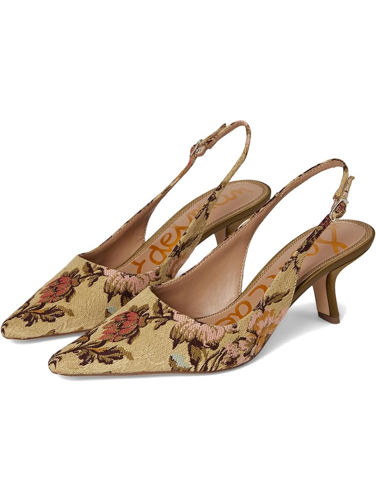 Tan Sam Edelman Bianka Sling Slingback Shoes