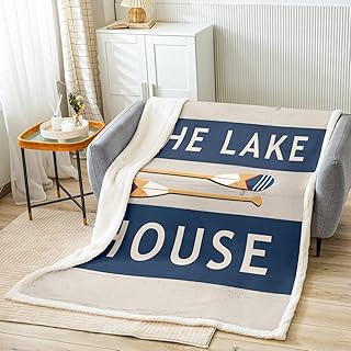 jejeloiu Kids Lake Fleece Throw Blanket Baby 30