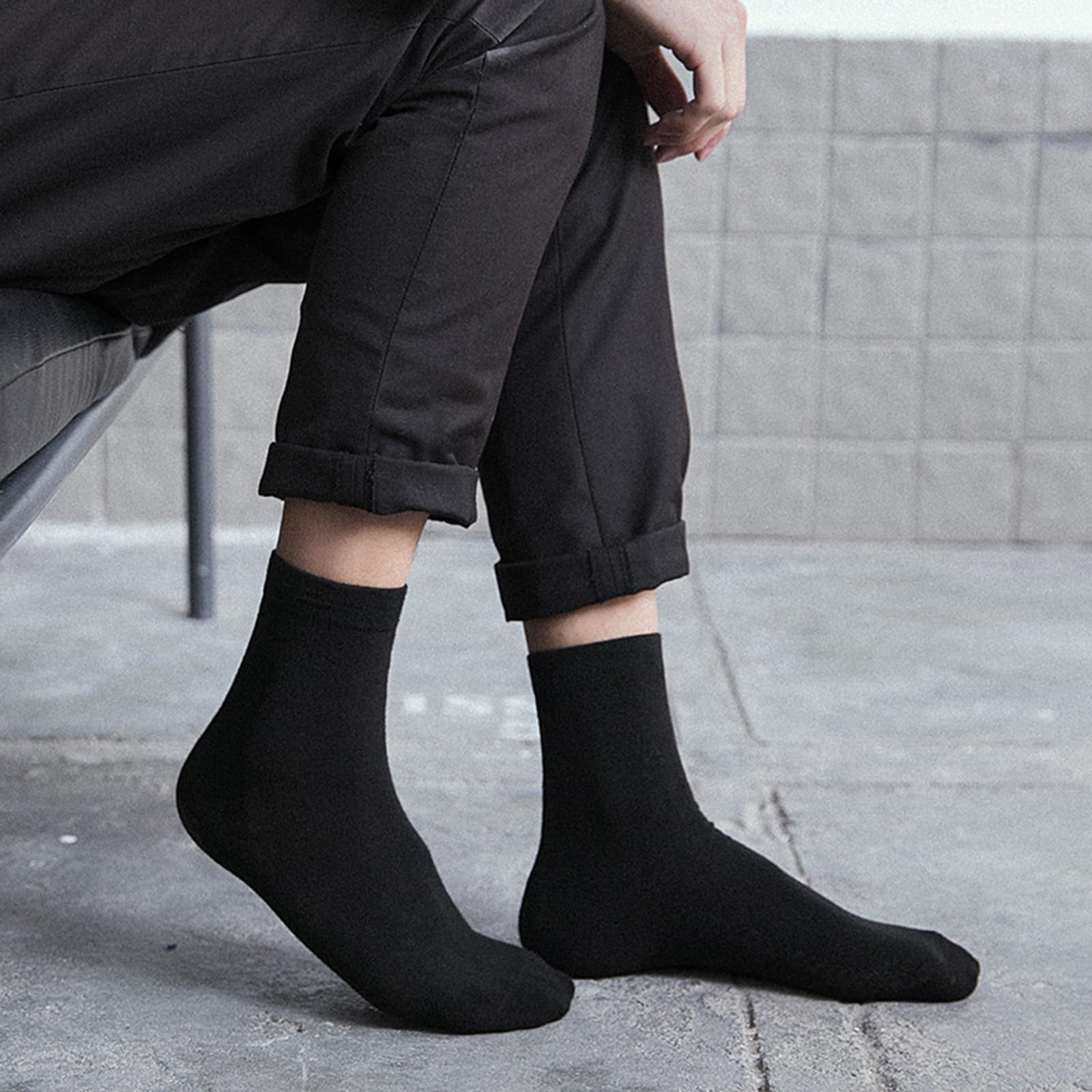 Tergy 50 pares de calcetines de tobillo de cuarto de tobillo, calcetines atléticos para hombres y mujeres, calcetines acolchados transpirables para correr y senderismo