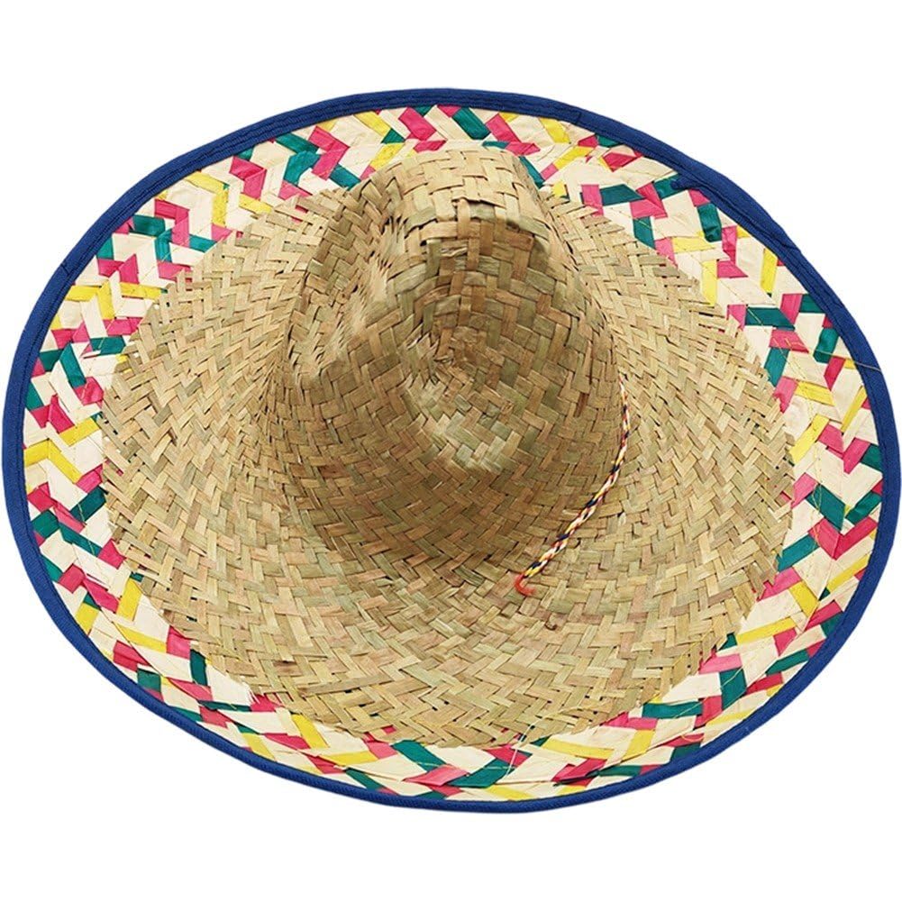 Sslvya Mexican Sombrero Hats Cinco De Mayo Sombrero Party Hats Halloween Mexican Fiesta Party Headwear for Women Men