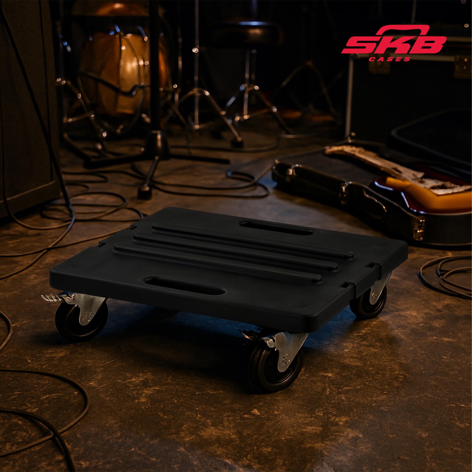 SKB キャスターボード Amazon.com: SKB Roto Rack/Shallow Rack Caster Platform with