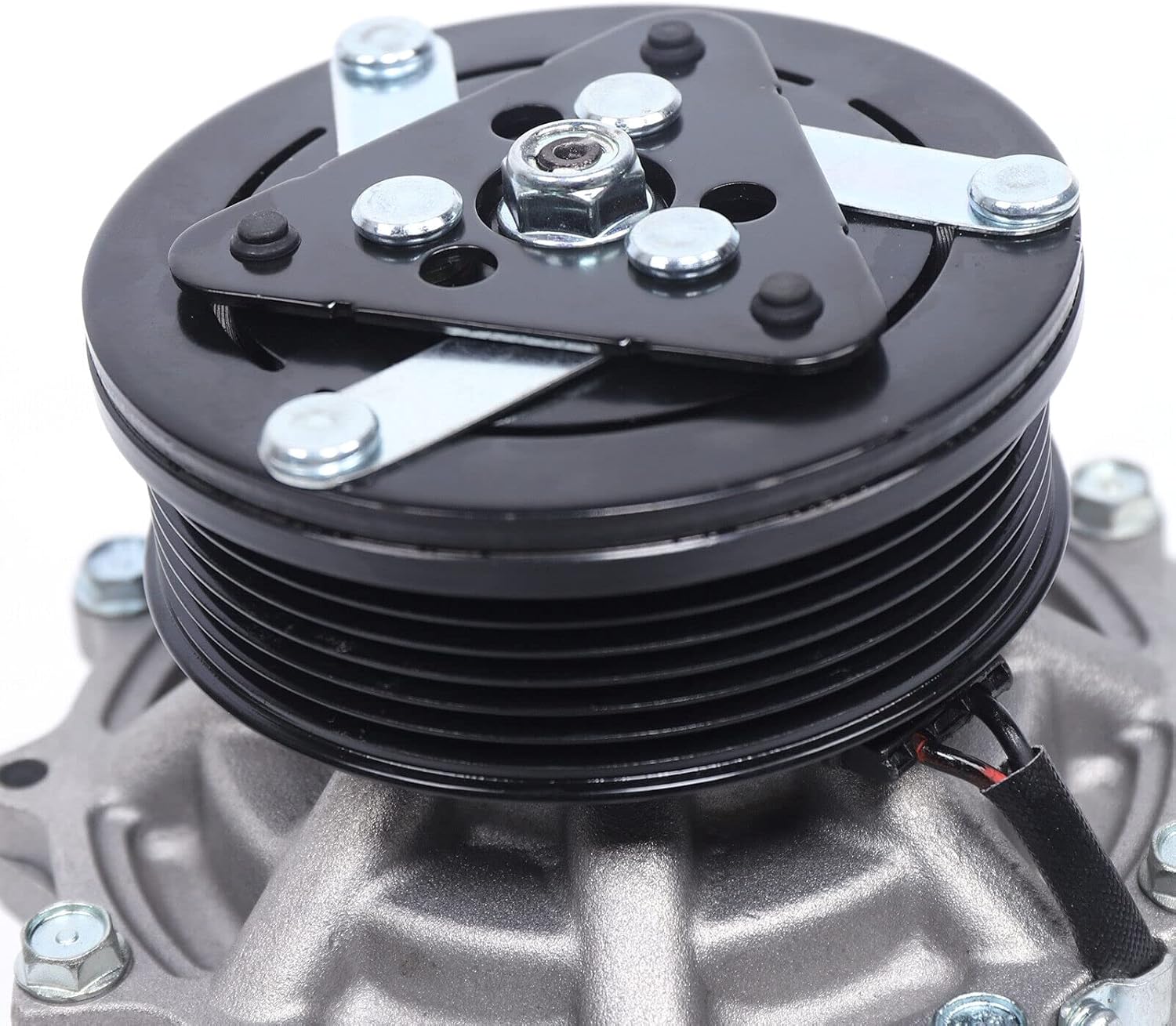 AC Compressor CO4910AC Fit for Buick Rainier for Chevrolet Trailblazer/Trailblazer EXT for for GMC Envoy/XL/XUV for Isuzu Ascender for Oldsmobile Bravada for Saab 9-7x 4.2L 2002-2009