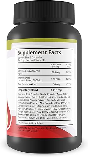 Miniatura 3 de Pro Stimula Blood Health Support - Fórmula de berberina premium con canela y jengibre, promueve la salud del páncreas y la salud renal, apoya el