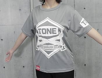 Amazon.co.jp: TONE TシャツホワイトMサイズオレンジプリント G-044WMO