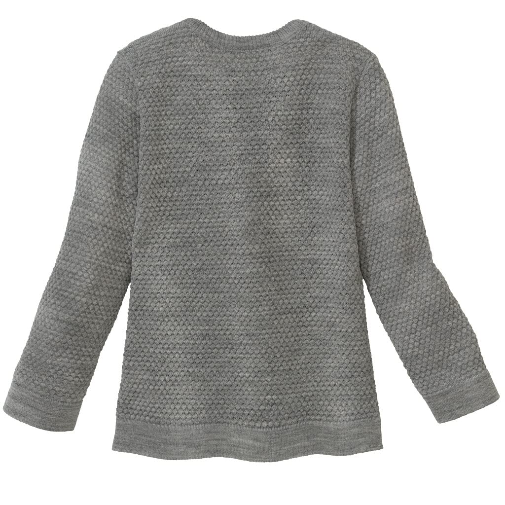 Disana WABENSTRICK-Pullover, Leichter Pullover für Frühling und Sommer | 100% Bio-Merinowolle GOTS, IVN Best | Kleinkind Kind Unisex | Made in Germany