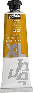 Pebeo - Óleo fino XL 37 ML - Pintura al óleo amarillo - Pintura al óleo Pebeo - Amarillo Ocre 37 ml