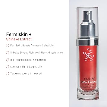 LifeCell Neck Firming Serum Firms, Lifts & Reduces Sagging Skin, 1.5oz