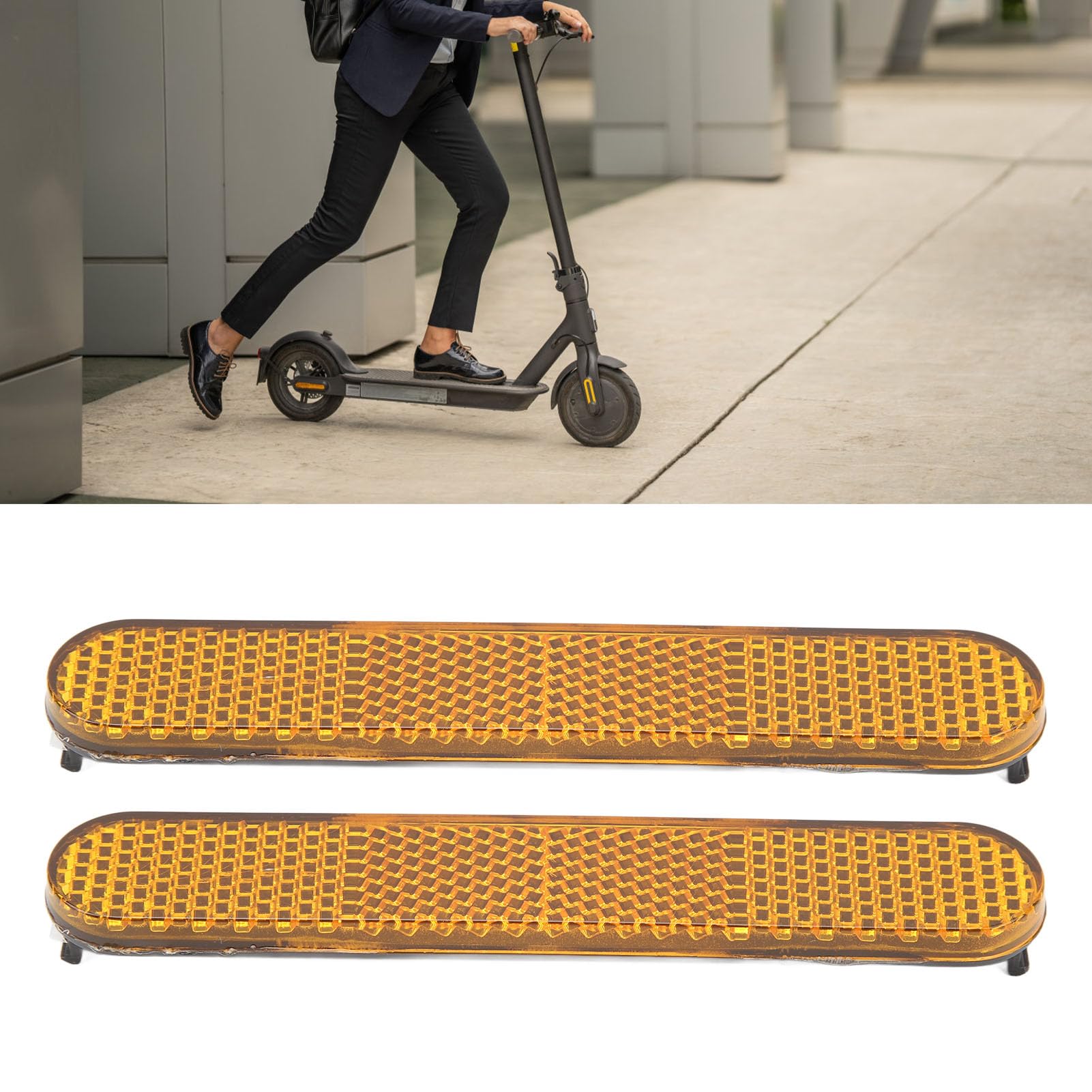 Kit Réflecteurs Pour Roues Xiaomi 4 Pro - Avant Et Arrière, Avec Vis Et Tournevis, Haute Visibilité