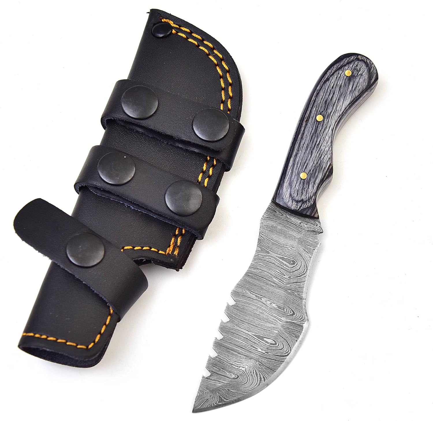 BNAZIND Hunting Knife 6.5 Inches Tracker Knife Fixed Blade