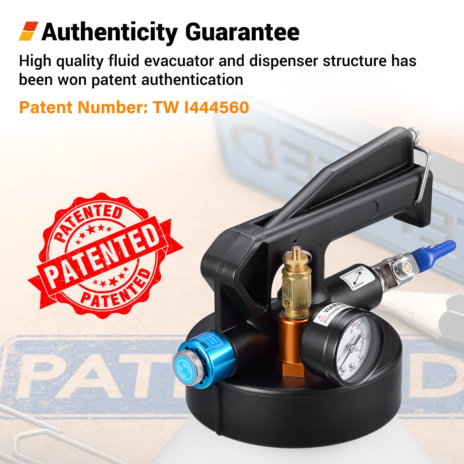 EWK Patented 6L Automatic Transmission Fluid Pump Fluid Evacuator and