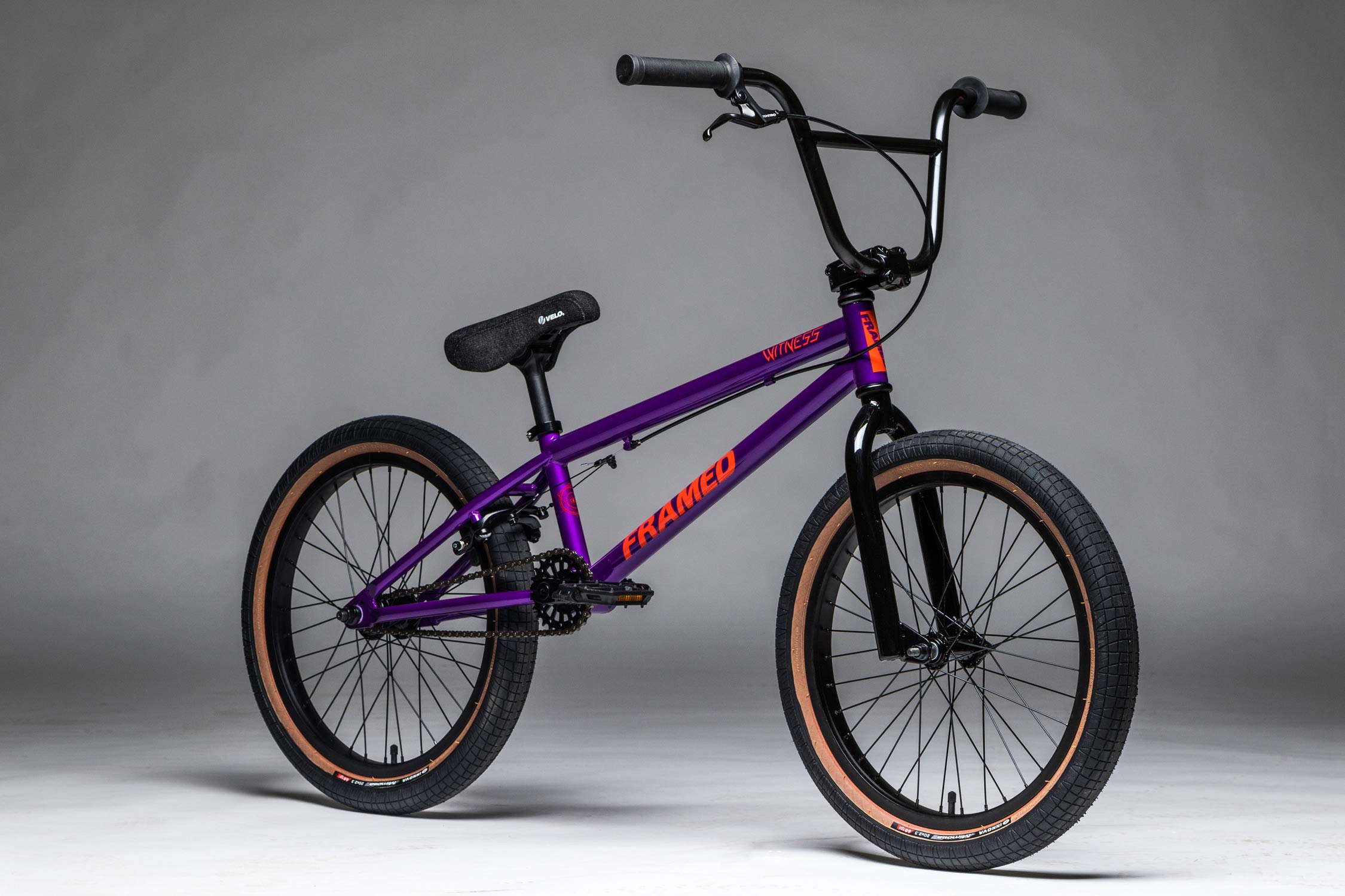 Framed Witness BMX Bike Mens Purple/Orange Sz 20in : Amazon.in