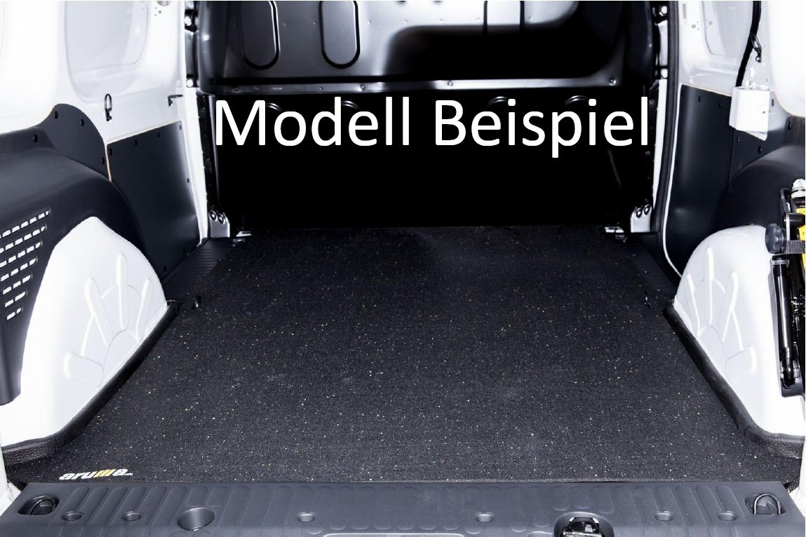 aruma® Antirutschmatte kompatibel für Renault Trafic L1 kurzer Radstand, Schiebetür rechts, Blechboden, original Zurrösen nutzbar, Bj: 08/2014-xx