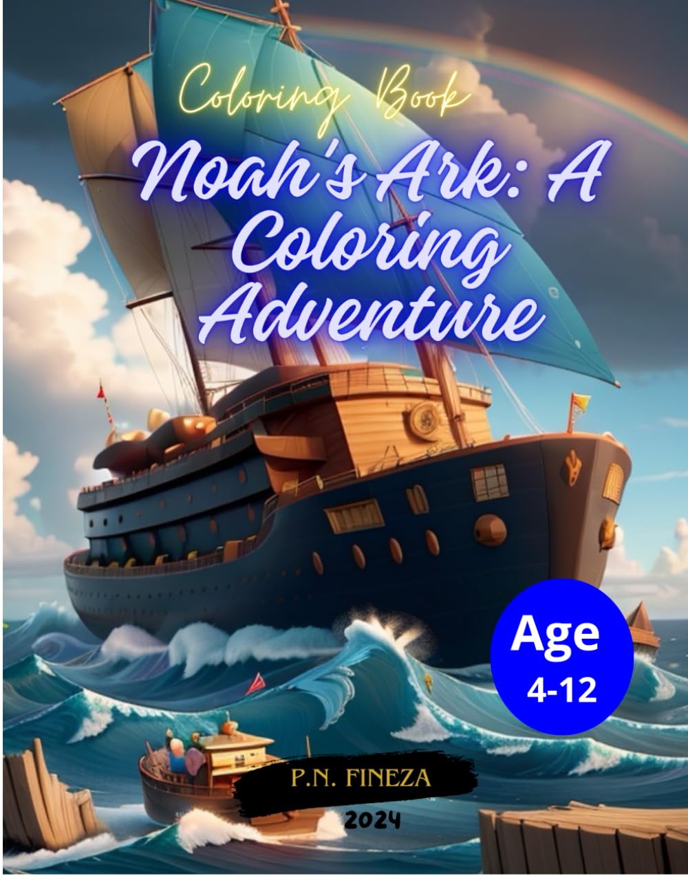 Noah's Ark:: A Coloring Adventure