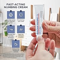 Vista 4 de GeriCare Dibucaine Hemorroid Ungüento 1% Alivio del Dolor Crema para Hemorroides Analgésico Hemorroidal y tópico Alivio rápido de ardor