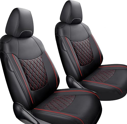 GIANT PANDA Juego completo de fundas de asiento de automóvil de piel sintética para Toyota RAV4 LE 2019, 2020, 2021, 2022 2023, XLE, XLE Premium,