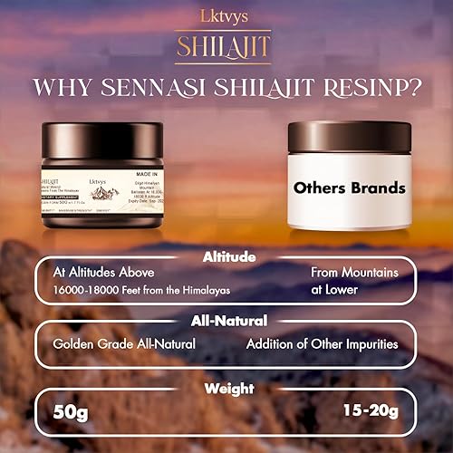 Miniatura 3 de Shilajit Resina  1.76 oz Shilajit pura orgánica del Himalaya, con ácido fúlvico y más de 85 oligoelementos complejos, resina shilajit natural para