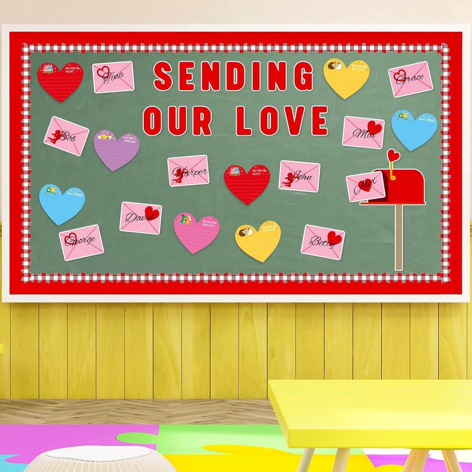 25 Sets 500 Sheets Valentines Day Sticky Notes - Heart Shape Sticky Note Pads for Valentine Party Favors School Office Home Supply - Image 4