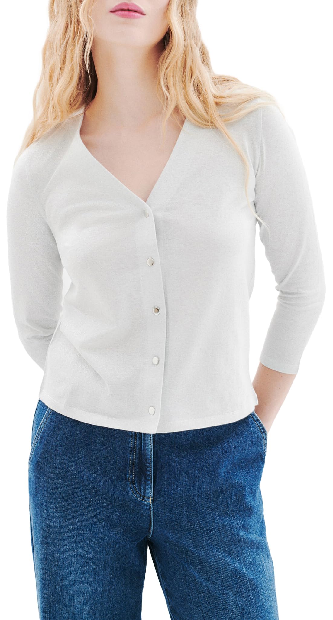 Caroll T-Shirt, Cloud Dancer, XS