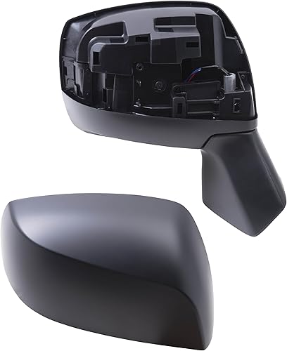 Miniatura 3 de Brock Espejo retrovisor eléctrico de repuesto para pasajeros, listo para pintar, compatible con Forester SUV 2014-2018 91036SG011 91059AJ200