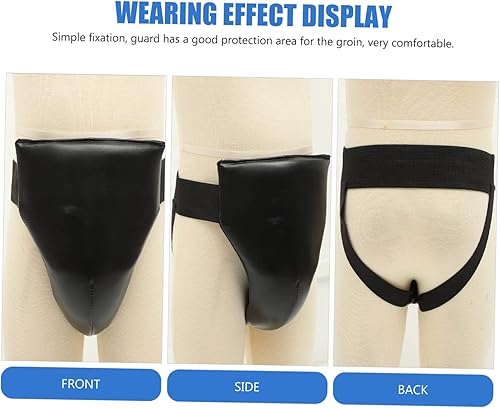 Miniatura 6 de Protector de entrepierna de boxeo para copa atlética, accesorios de ejercicio, protector de entrepierna reutilizable, protector de ingle