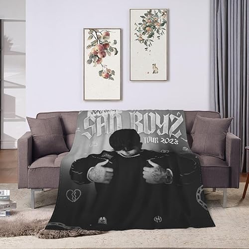 Miniatura 8 de Junior Singer H Manta de franela súper suave, cálida y acogedora para sofá, sofá y cama, de 50 x 40 pulgadas