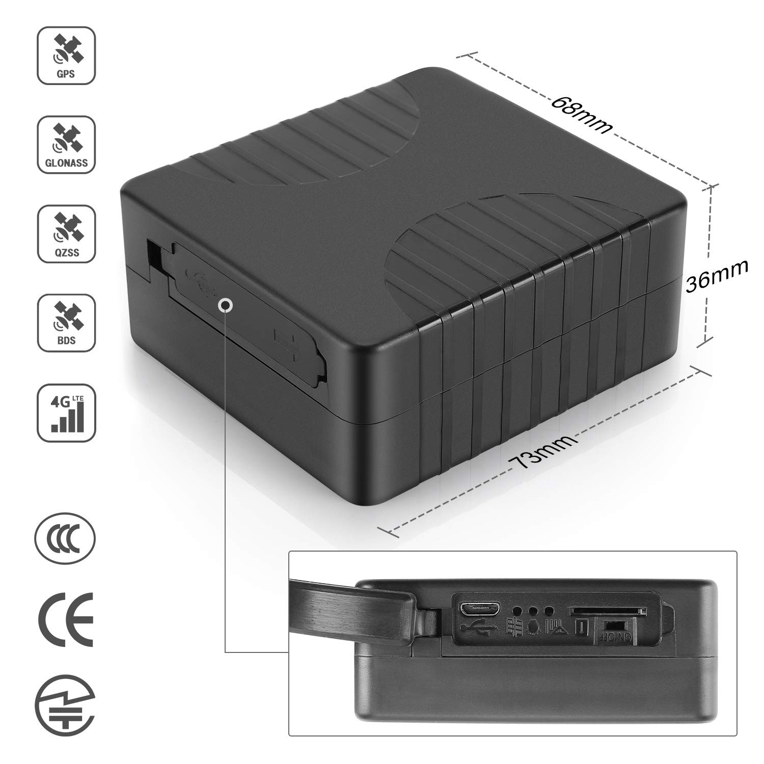 Amazon.co.jp: CloudGPS 車両追跡用 大容量GPS発信器 【plan-LH1