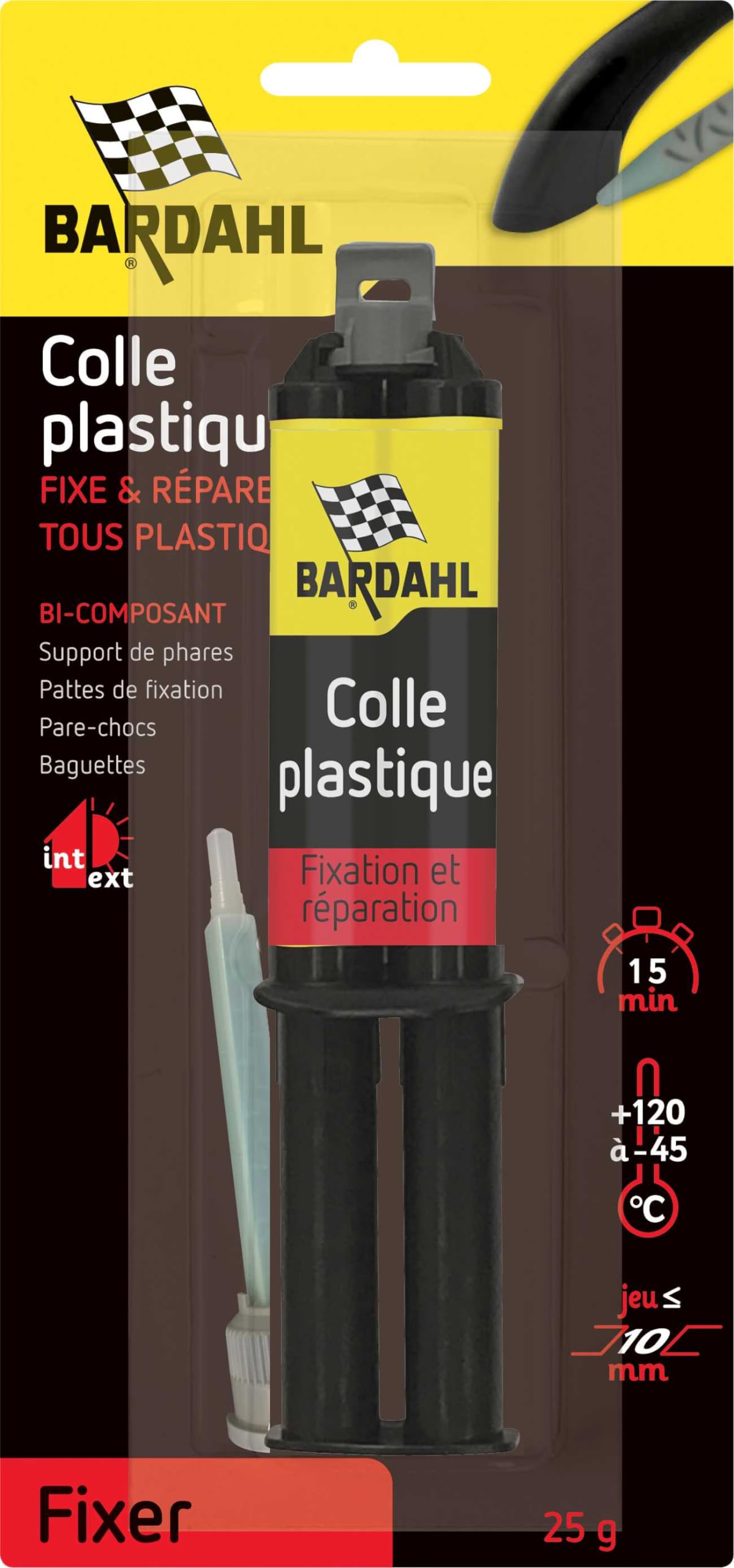 Colle plastique bi composant 2x12,​5g BARDAHL
