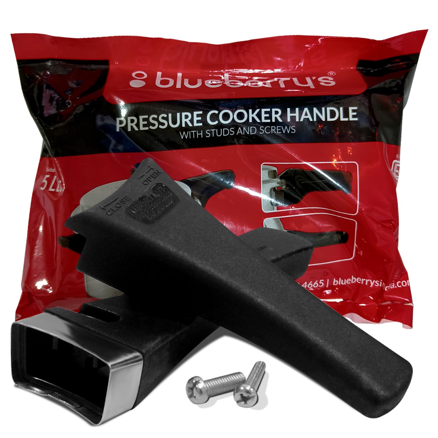 Blueberrys 3L Pressure Cooker Handle Set with Stainless Steel Screw (B0CVTYTLNC) Amazon Price History, Amazon Price Tracker