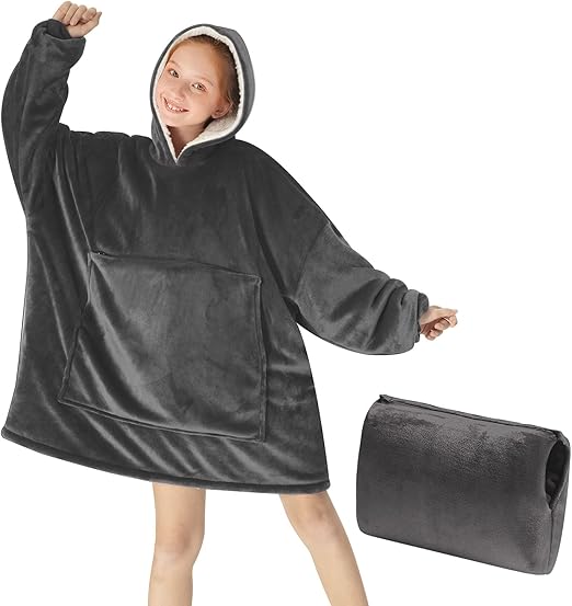 sweatshirt blanket for kids
