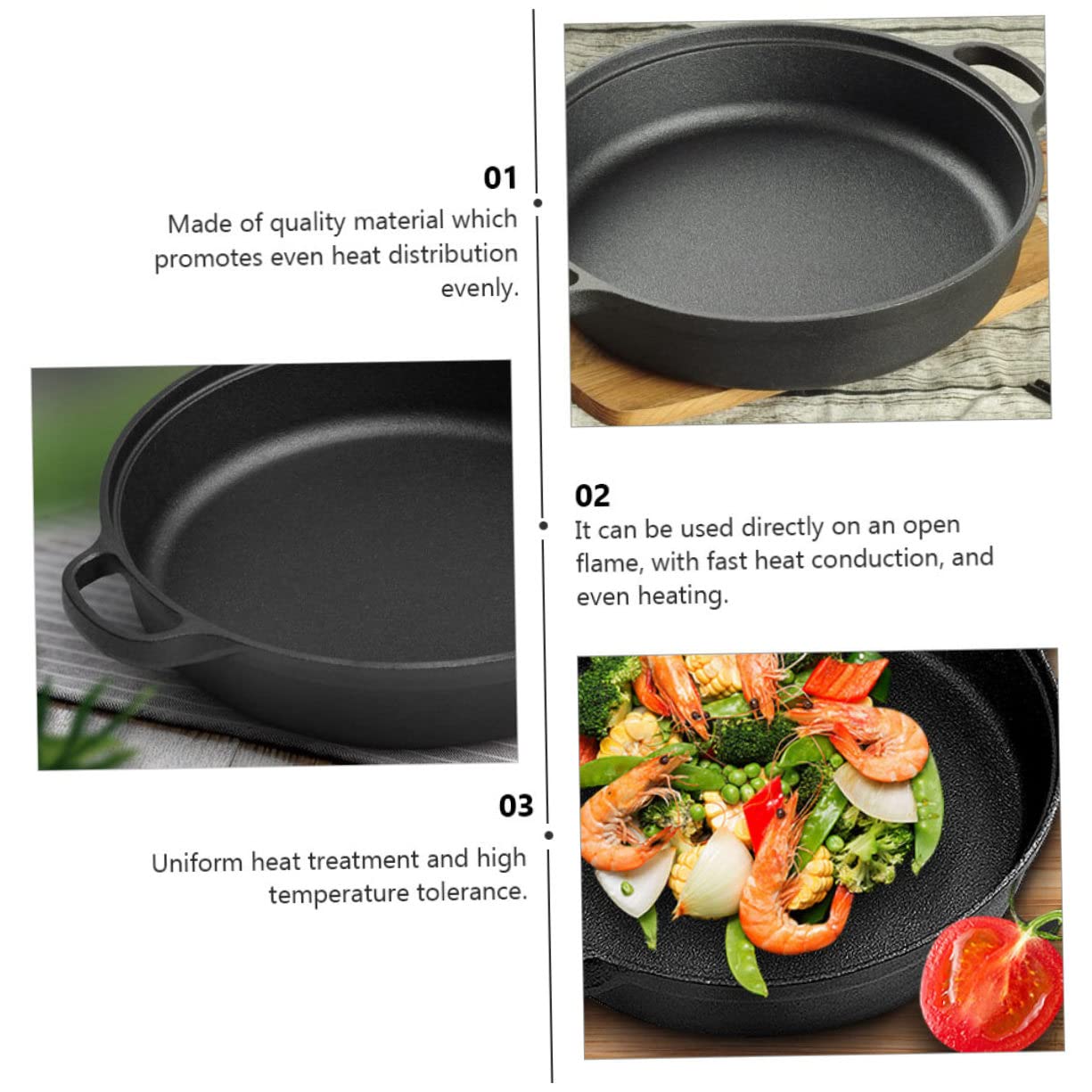 Ciieeo Aggiorna La Tua Cucina Con Questa Padella Antiaderente Dal Fondo Spesso Ideale Per Pancake E Uova