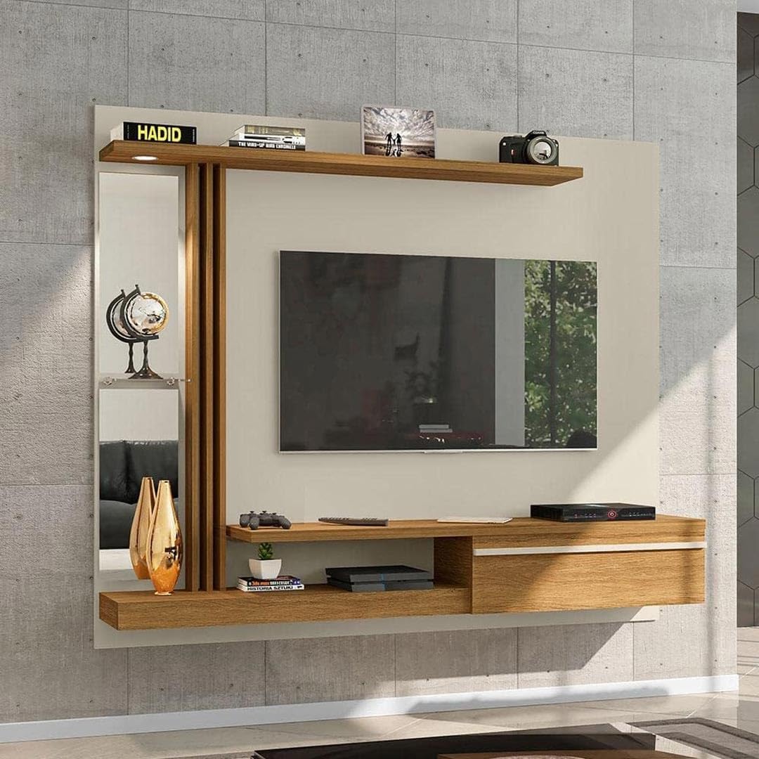 A to Z Furniture Denver Floating Tv Wall Panel 160X35X136 Multicolor