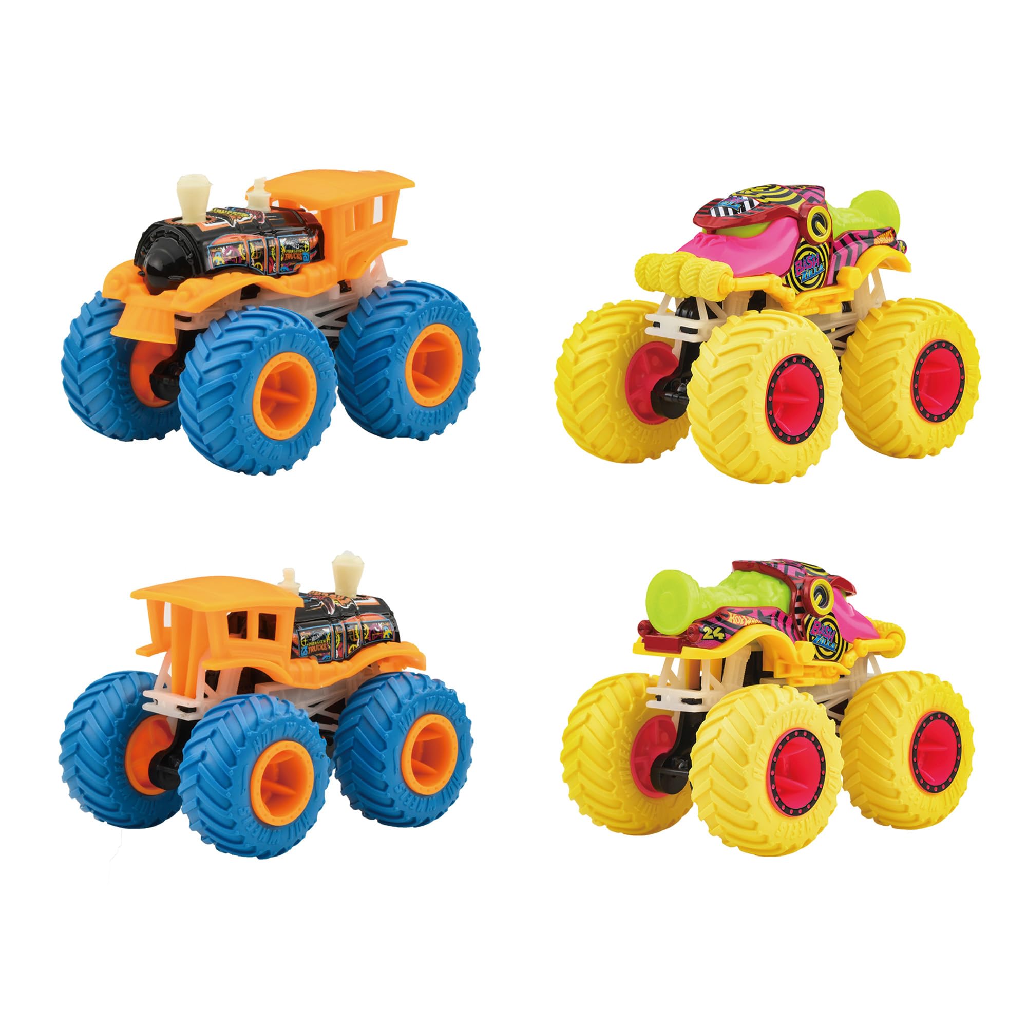 Hot Wheels ミニカー用トラック Amazon | ホットウィール(Hot Wheels) 光る！モンスタートラック