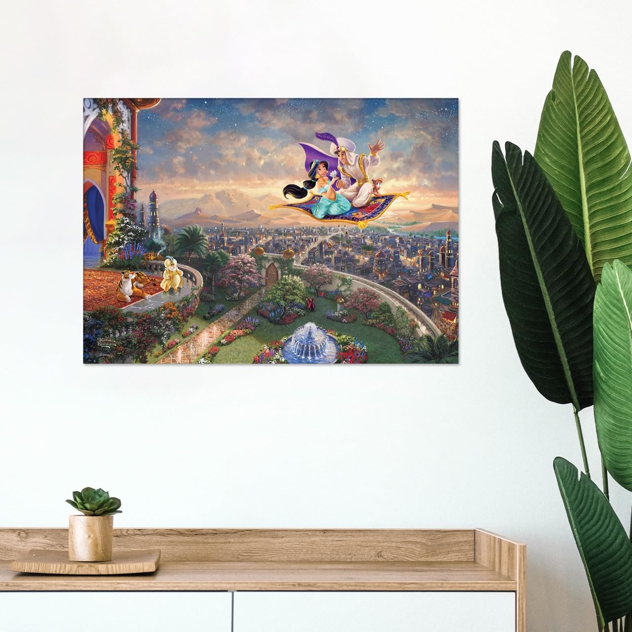 Amazon.com: MIGHTYPRINT - Disney - Jasmine & Aladdin Carpet Ride