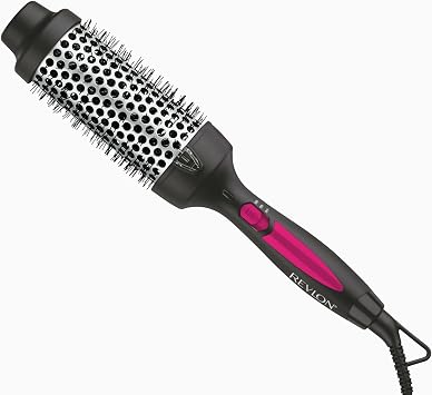 REVLON Perfect Match Hot Styler Heated Styling Brush, 1.75" Barrel