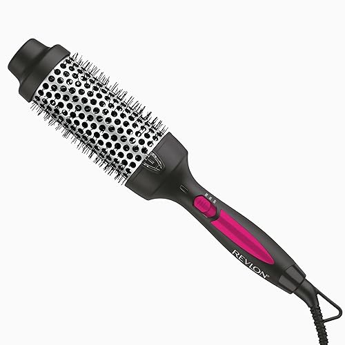 REVLON Perfect Match Hot Styler - Cepillo térmico para peinar y extender los golpes, cepillo caliente para rizos, cuerpo y volumen, reduce el