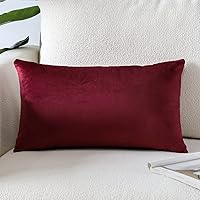 Vista 50 de Artscope Fundas de Almohada de Terciopelo de Lujo Fundas de Almohadas Cuadradas Decorativas Fundas de Cojines Suaves Sólidas para Sofá de Sala Sofá