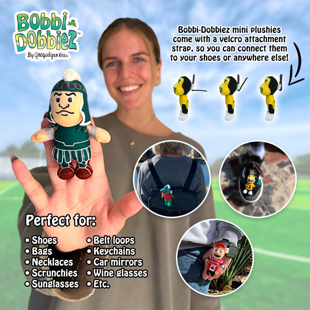 非売品Bobbles USAアンデー、オッキー首振り人形 Amazon.com: Bobbi-Dobbiez Attachable Plushie Arizona State