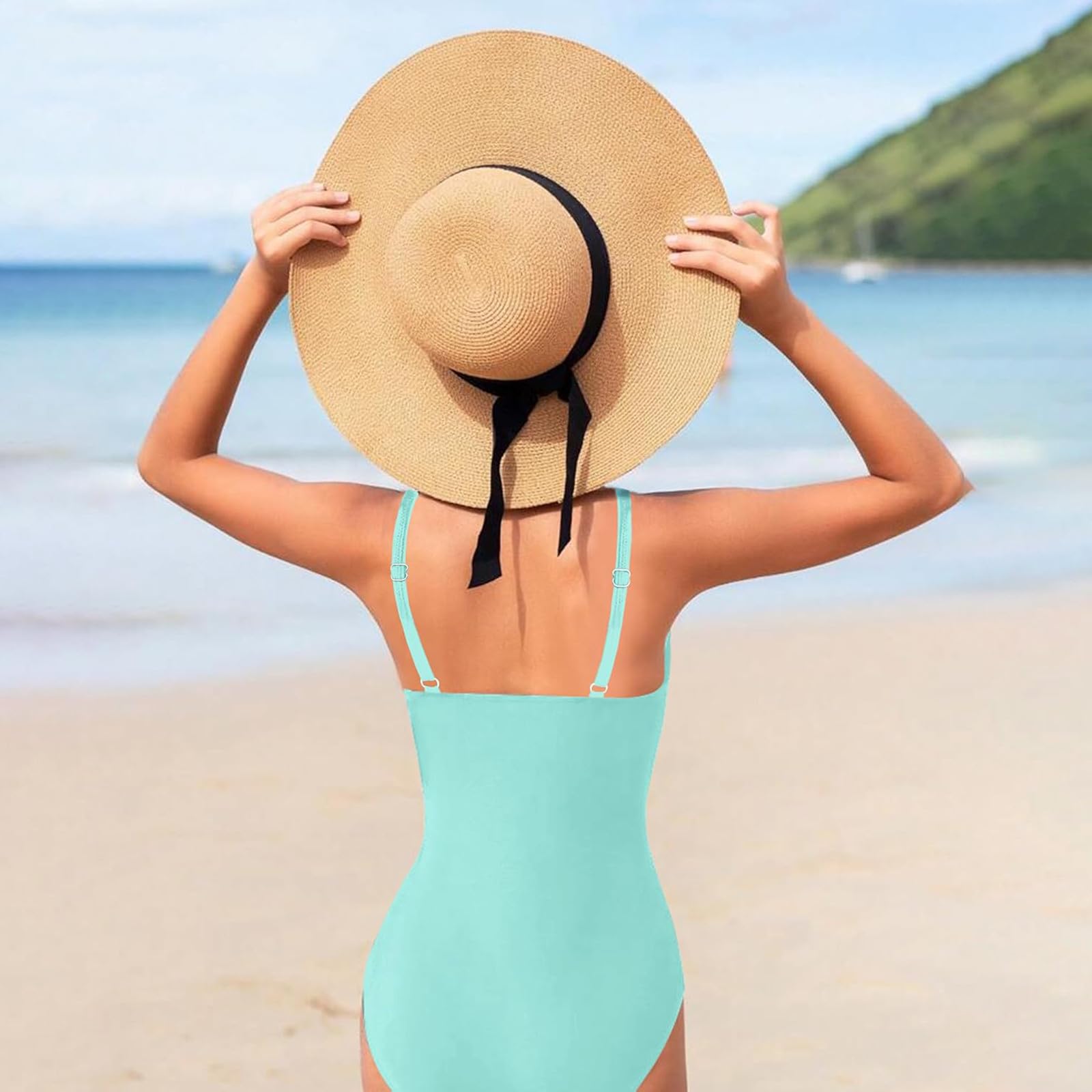Générique Maillot de Bain Fille Enfant Ensemble Tankini Anti-UV Natation Plage Volants Imprimé Floral Séchage Rapide Vacances Été A111