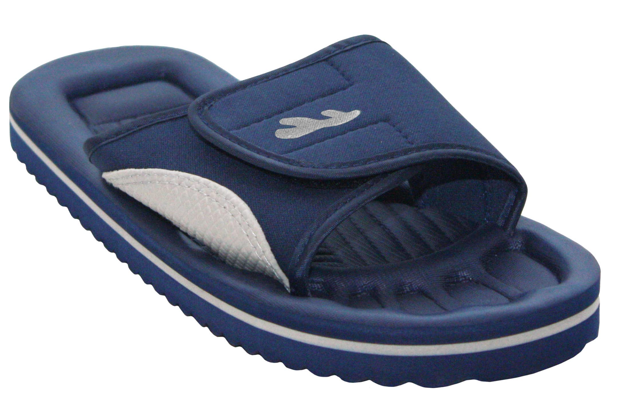 Ladies Womens Lightweight Slides Touch Fasten Casual Beach Summer Pool Flip Flop Sandals-image-18