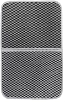 T NEKE LARGE SIZE Sieve Cat Toilet Front Mat foldable 82 X 60 Cm GRAY