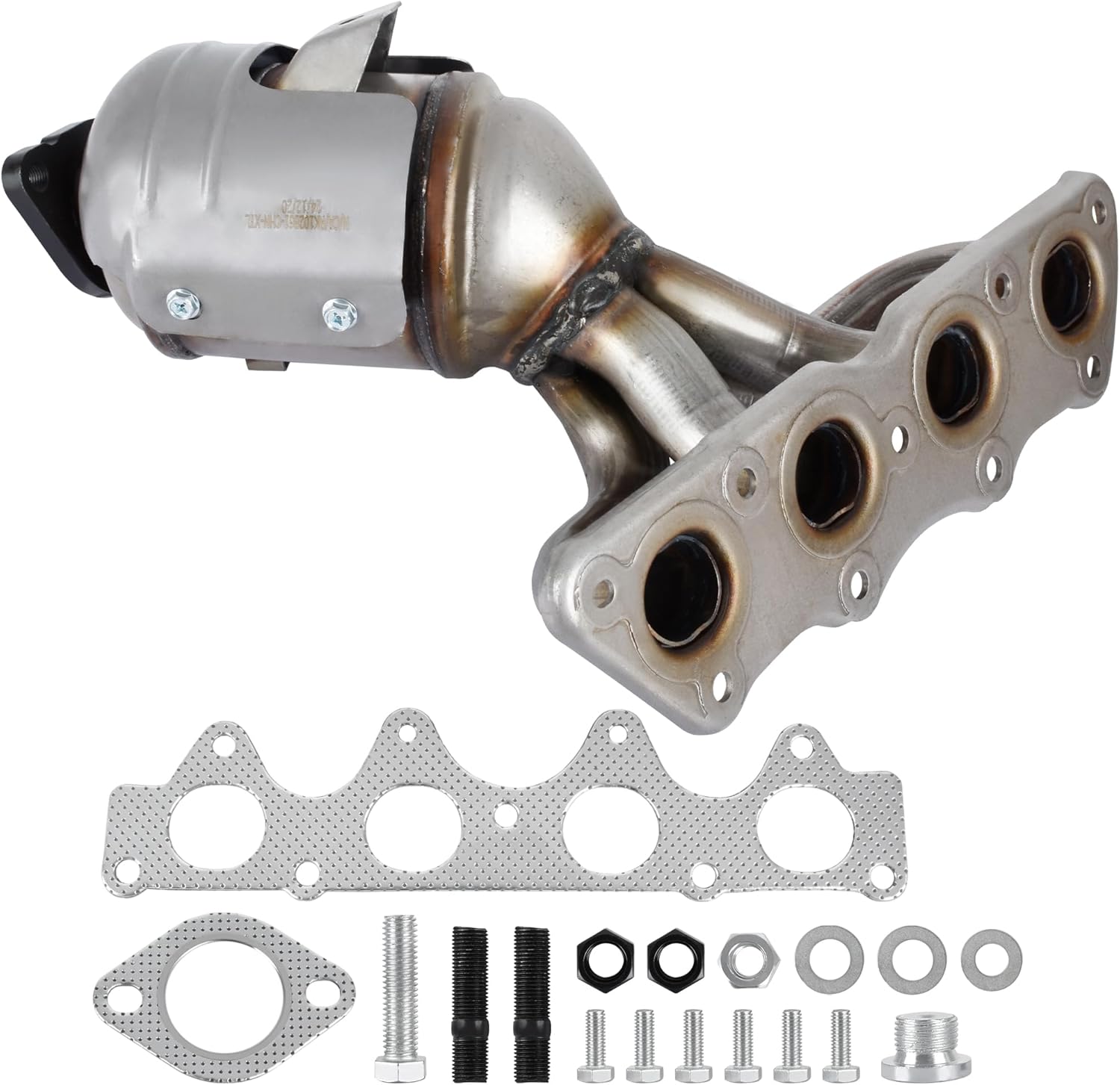 KLN Catalytic Converter with Gasket Kit Compatible with Hyundai & Kia Models - Accent 2012-2017, Veloster 2012-2017, Soul 2012-2016, Rio 2012-2017 L4 1.6L- E.P.A. Compliant
