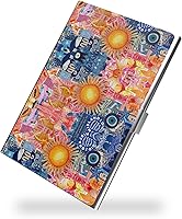 Vista 29 de Organizador delgado de metal para tarjetas de presentación, cartera profesional de bolsillo cuadrado de acero inoxidable para trabajadores